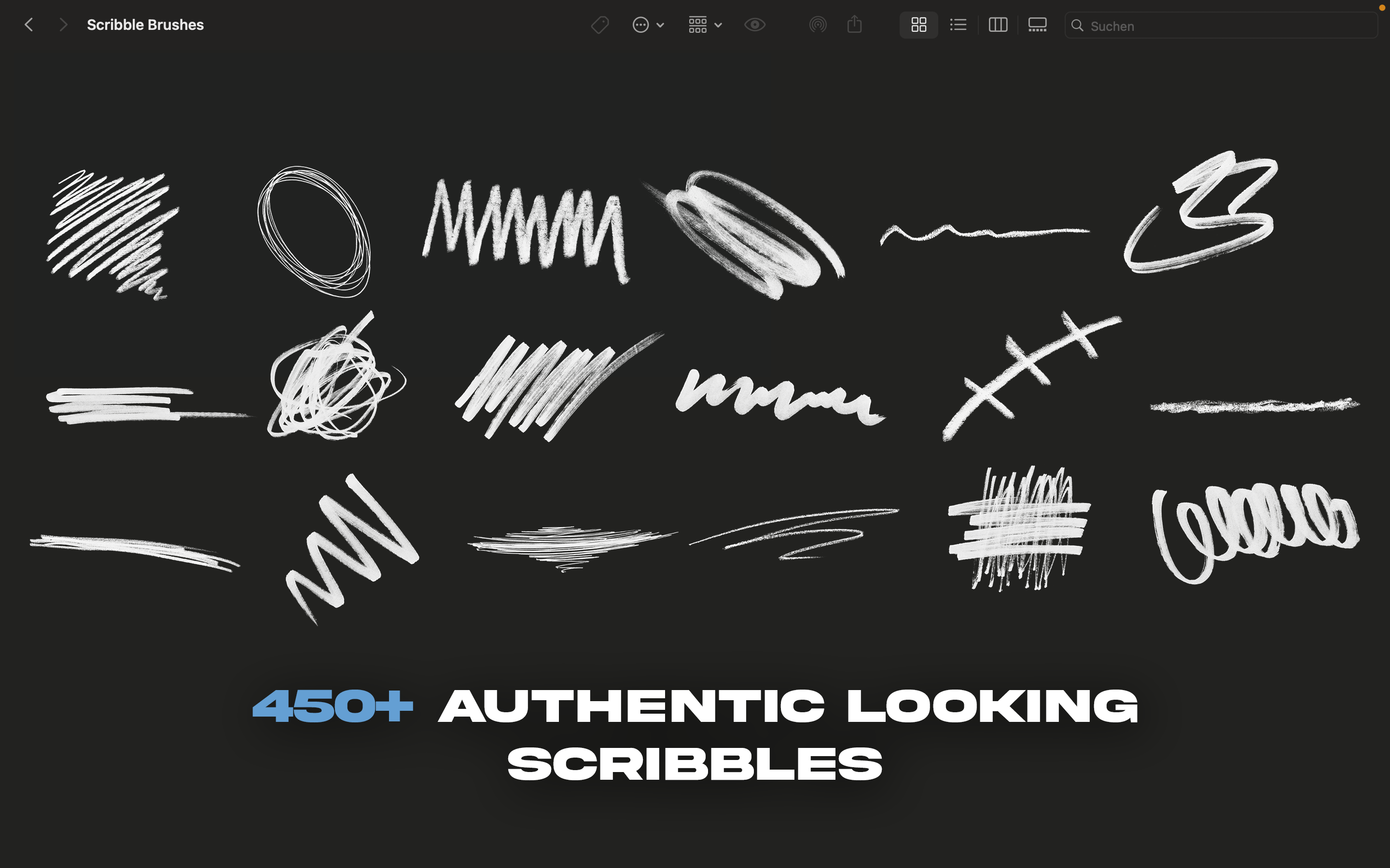 Scribble Brush Collection